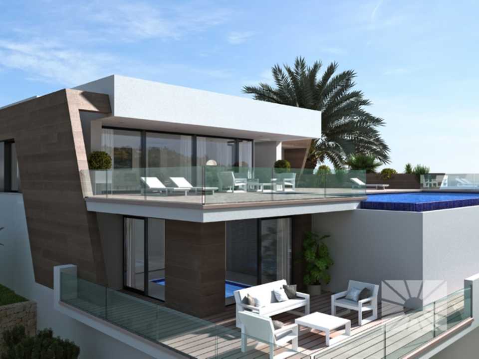 <h1>Villa Bellavista chalet de lujo moderno en venta en Residencial Jazmines Cumbre del Sol</h1>